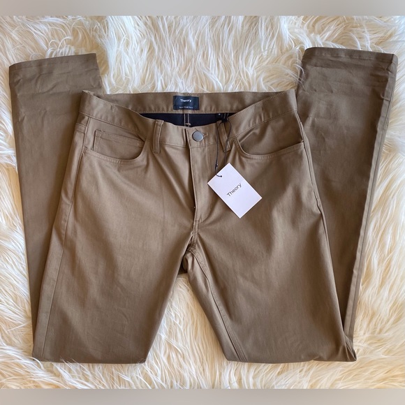 Theory Pants Nwt Theory Khaki Pants Poshmark